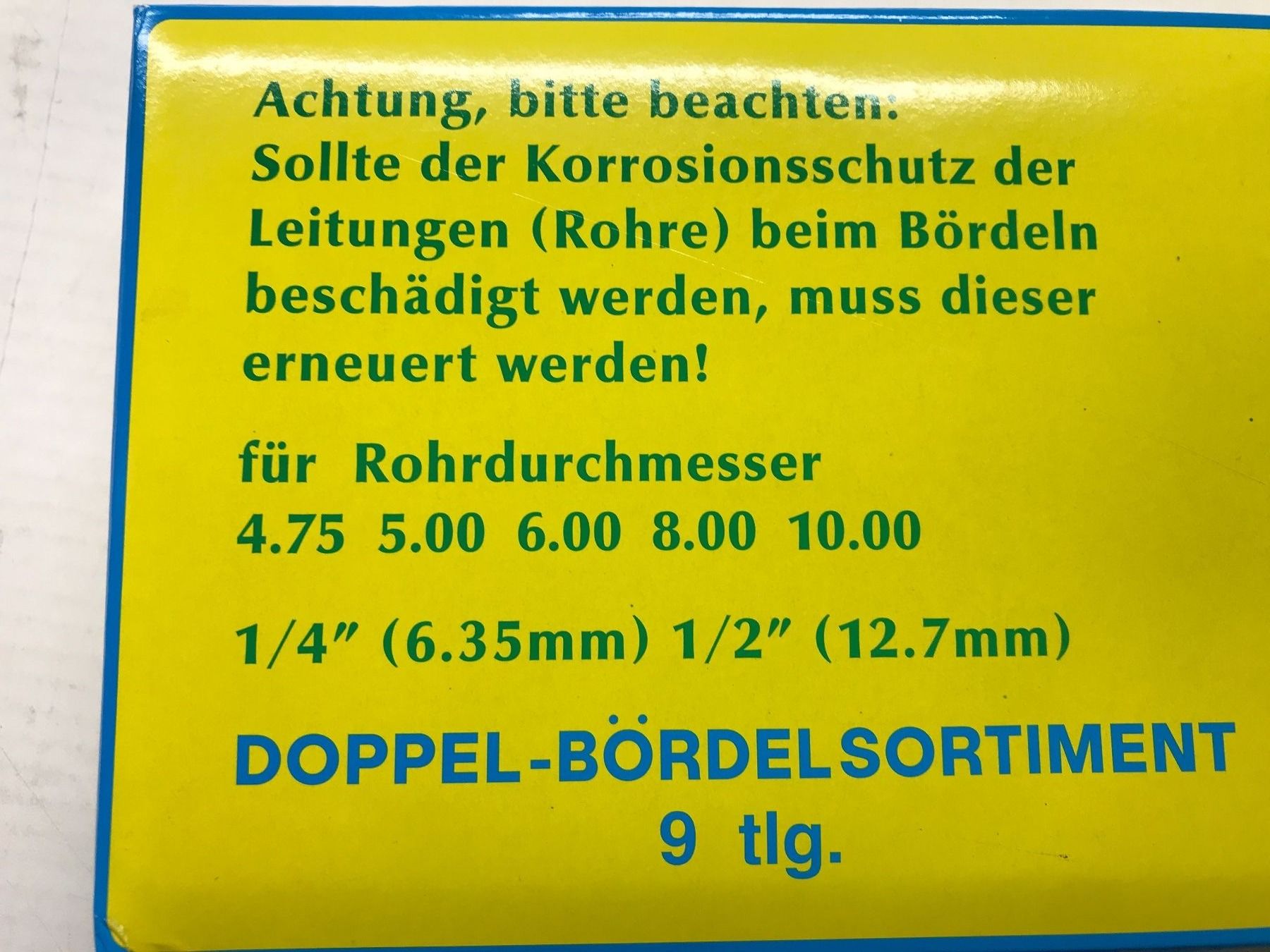 Alle Werkzeuge: Doppel-Bördelgerät – Neu (gemäss Beschreibung) aus Heerbrugg von ProBau-Liq 5