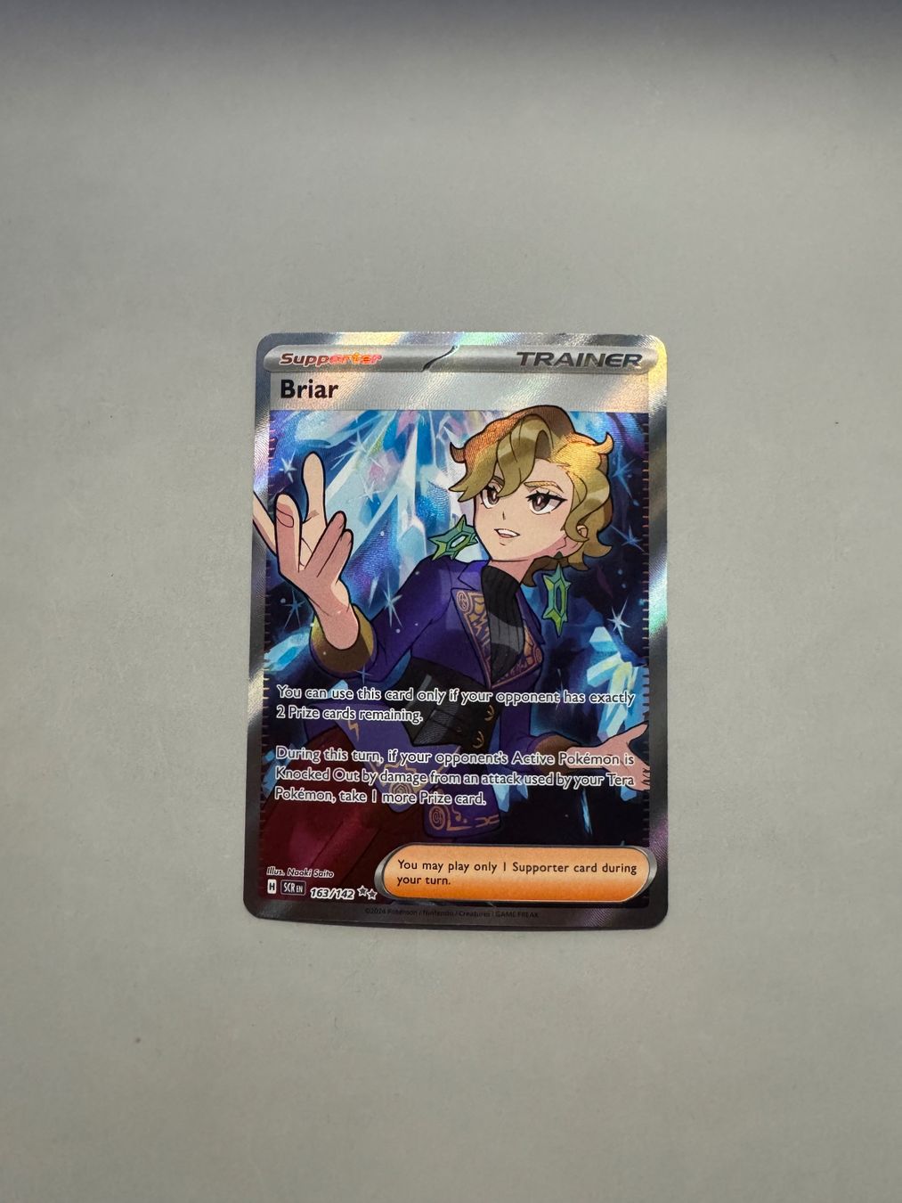 Pokémon Carte collezionabili: Briar 163/142 – Nuovo (secondo la descrizione) da Niederhasli venduto da tcgpoint