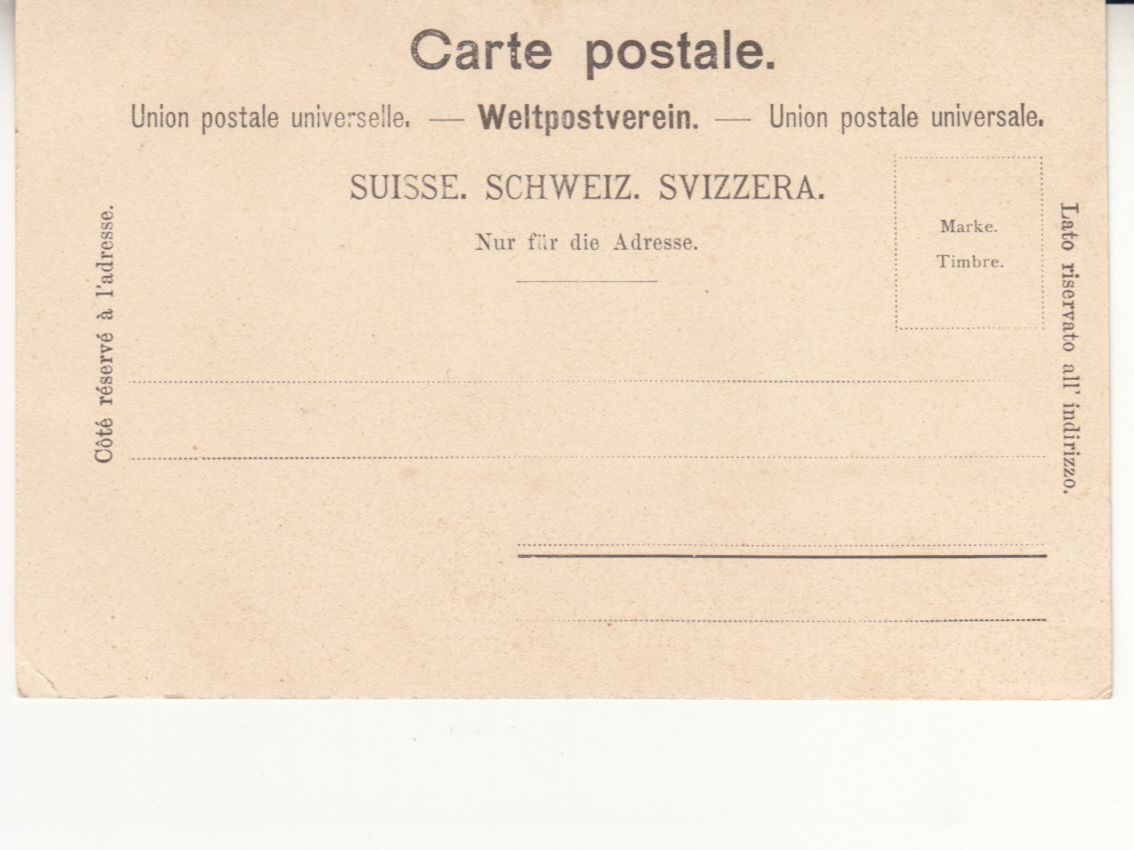 Cartoline postali: Rheinfall ca. 1900 – Usato da Bürglen TG venduto da StampGraf 1