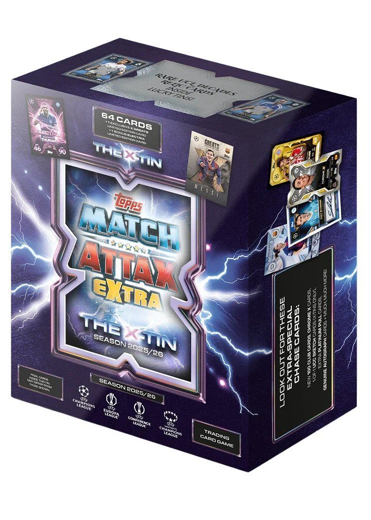 Topps Cartes à collectionner: Topps X-Tin UCC Match Attax Extra 2026 – Neuf avec emballage d'origine à Lyss par Famicom