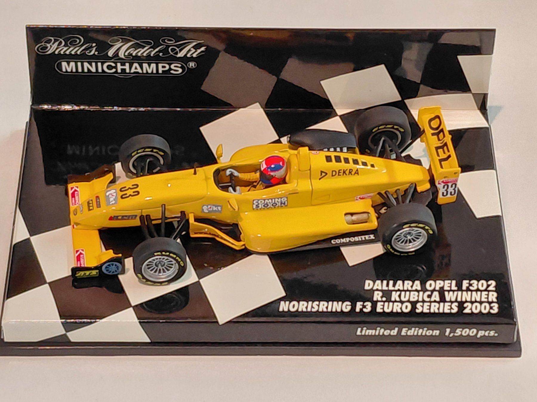 Minichamps Modellautos: OPEL Formel 3 – Gebraucht aus Bern von ascona43