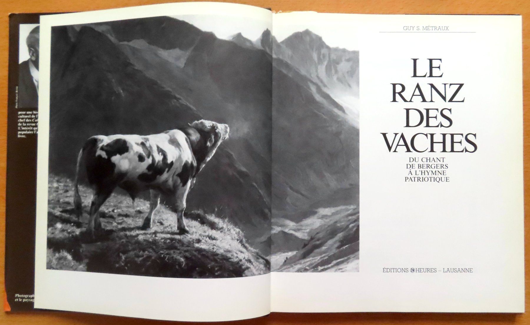 Livres: Le ranz des vaches – D'occasion à Le Locle par LibrairieLaBergerie 2