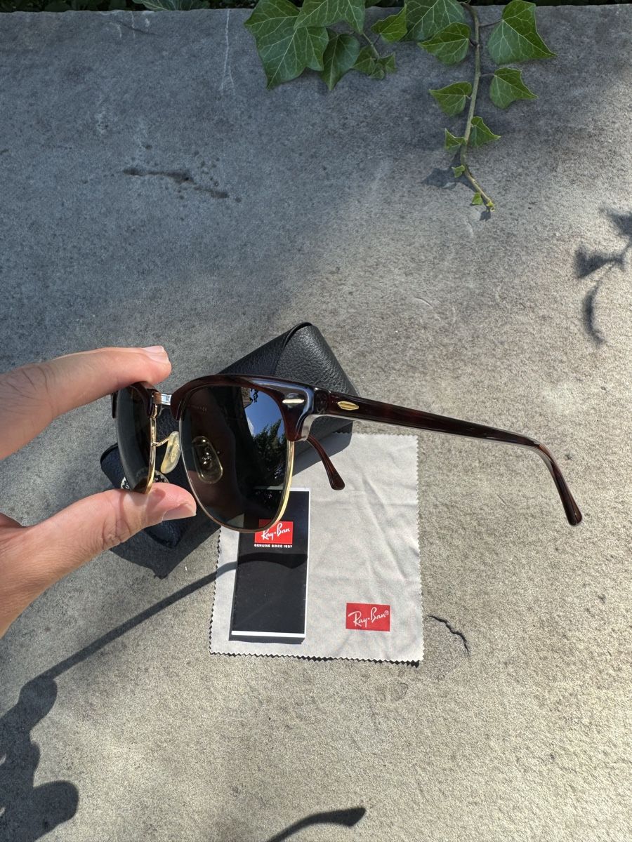 Ray-Ban Occhiali & Lenti: Original Ray-Ban RB3016 Clubmaster Black – Nuovo (secondo la descrizione) da Effretikon venduto da rus_2l2p 6