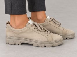 Paul Green Super Soft Sneaker Women, Beige/taupe, Gr. 8, Top