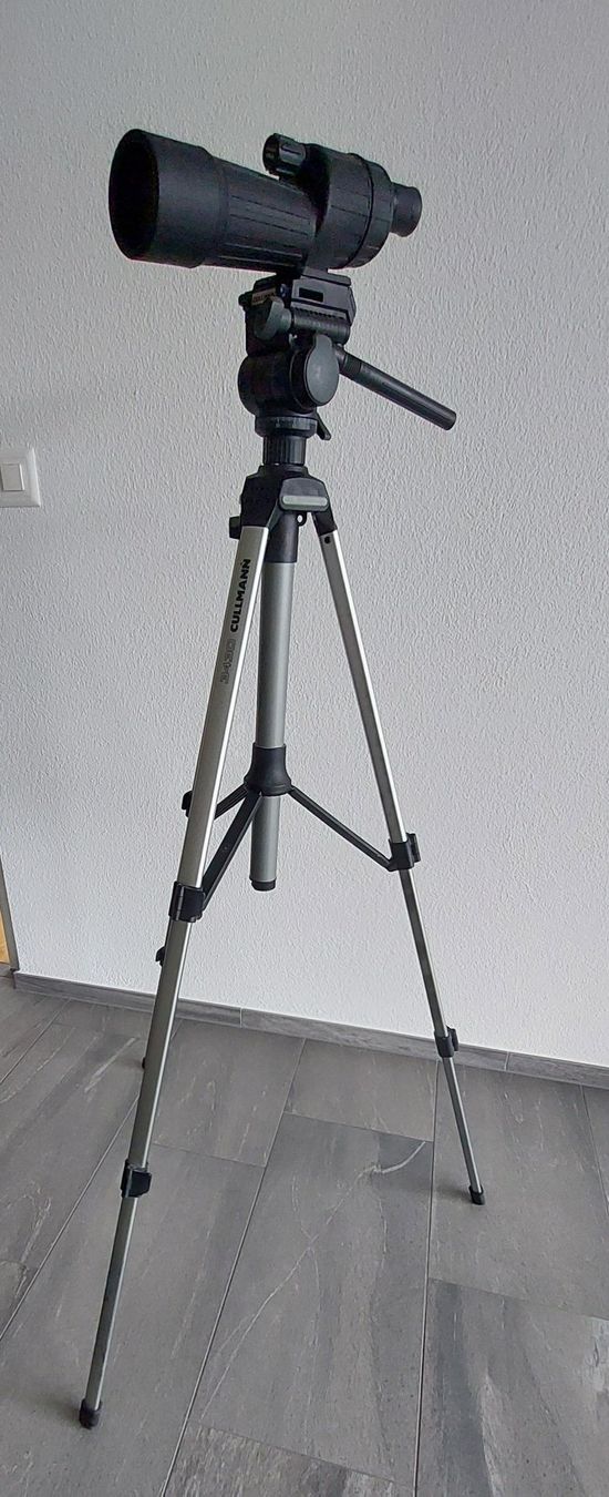 Télescopes: Fernroh Weso Target mit Cullmann Stativ – D'occasion à Brunnen par Markus049 1