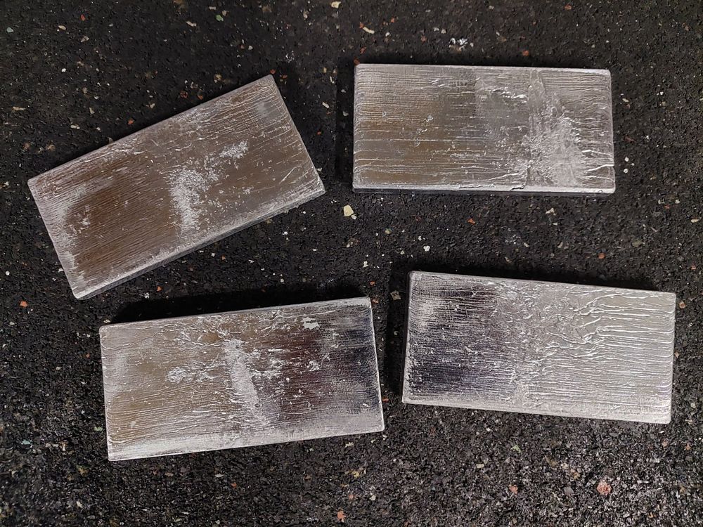 Piatti di portata: Bleiplatten Blei 4 Stk. – Usato da Dürrenäsch venduto da mogbo18 1