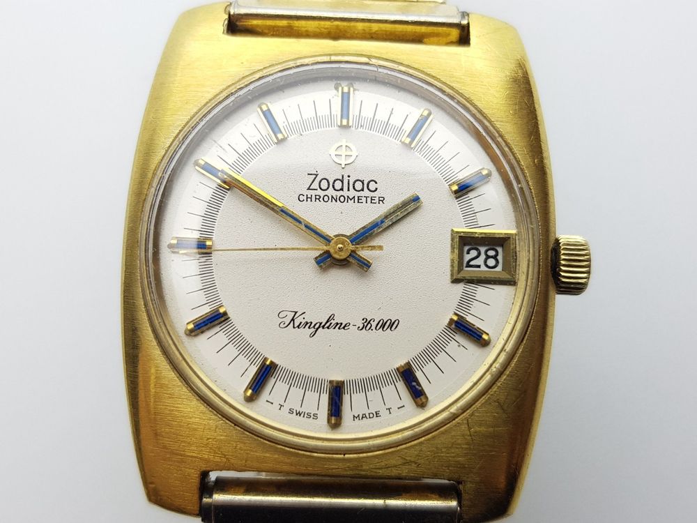 Zodiac kingline best sale 36000 chronometer