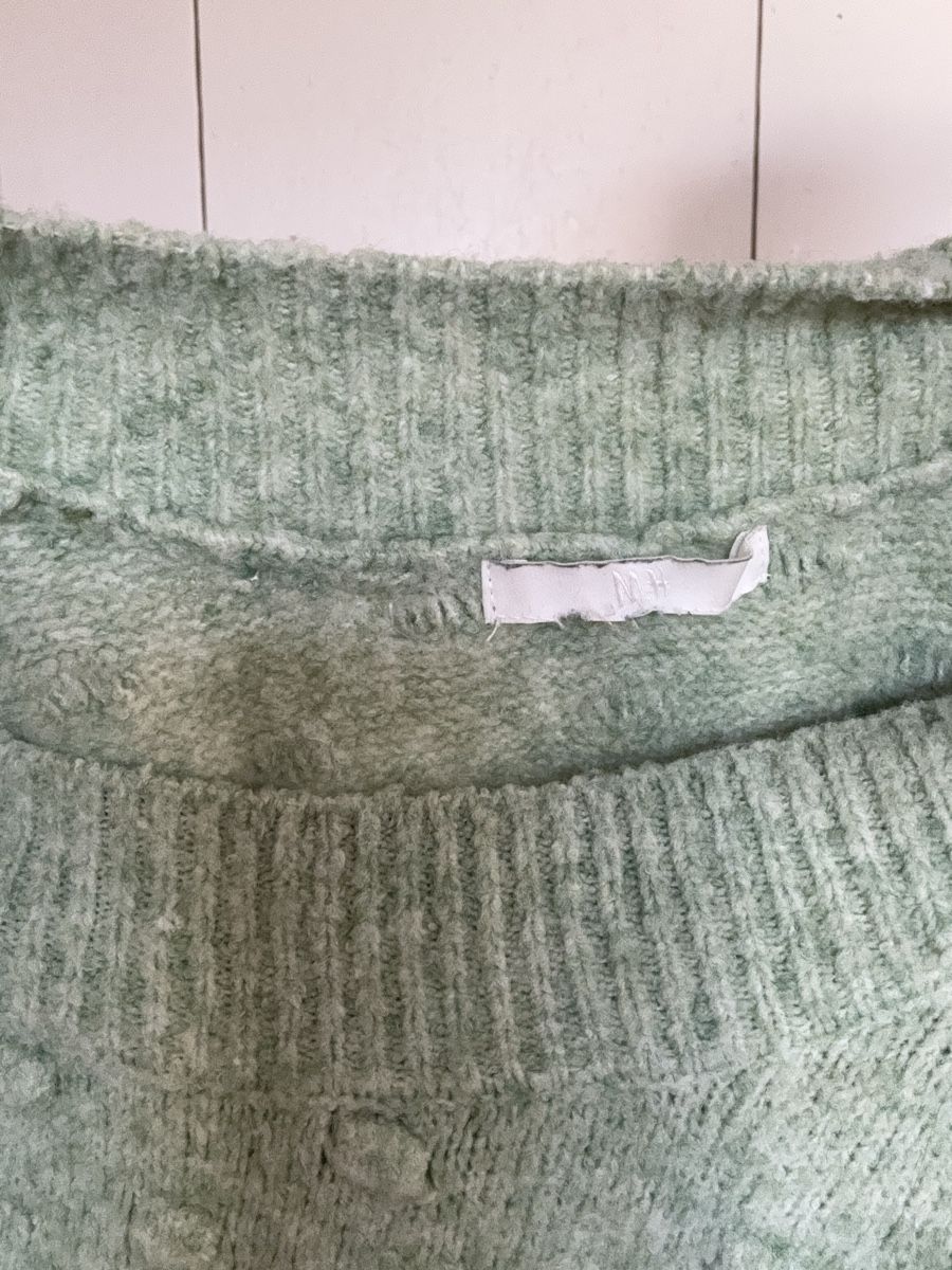 H&M Maglioni & Felpe: H&M Strickpullover, mintgrün, Gr. M – Usato da Lauwil venduto da nina-lara 4