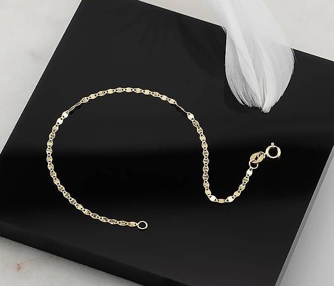 Bracciali & Braccialetti: Armband aus 585er-Gold – Usato da Hemmental venduto da Goldwelt 2