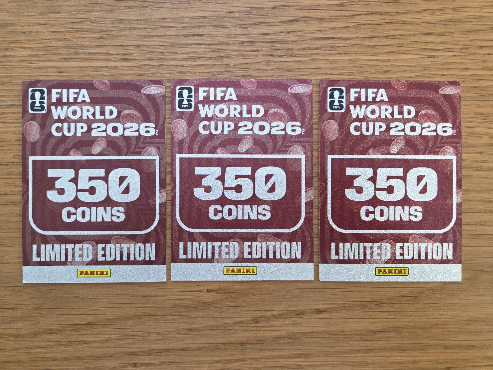 Panini Carte collezionabili: Fifa World Cup 2026 350 Coins – Nuovo (secondo la descrizione) da Zeiningen venduto da Williner