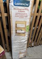 GARDENLINE Hochbeet aus Holz, 3 Kasten