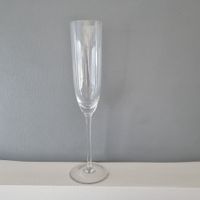 8 Verres à champagne en cristal