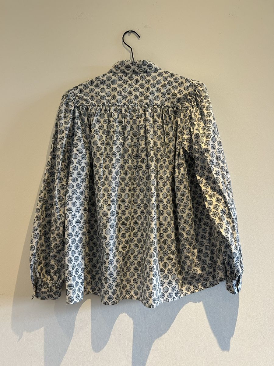 Maje Camicette: Maje Bluse blau mit Muster – Nuovo (secondo la descrizione) da Aeugst am Albis venduto da schatzkistee 3