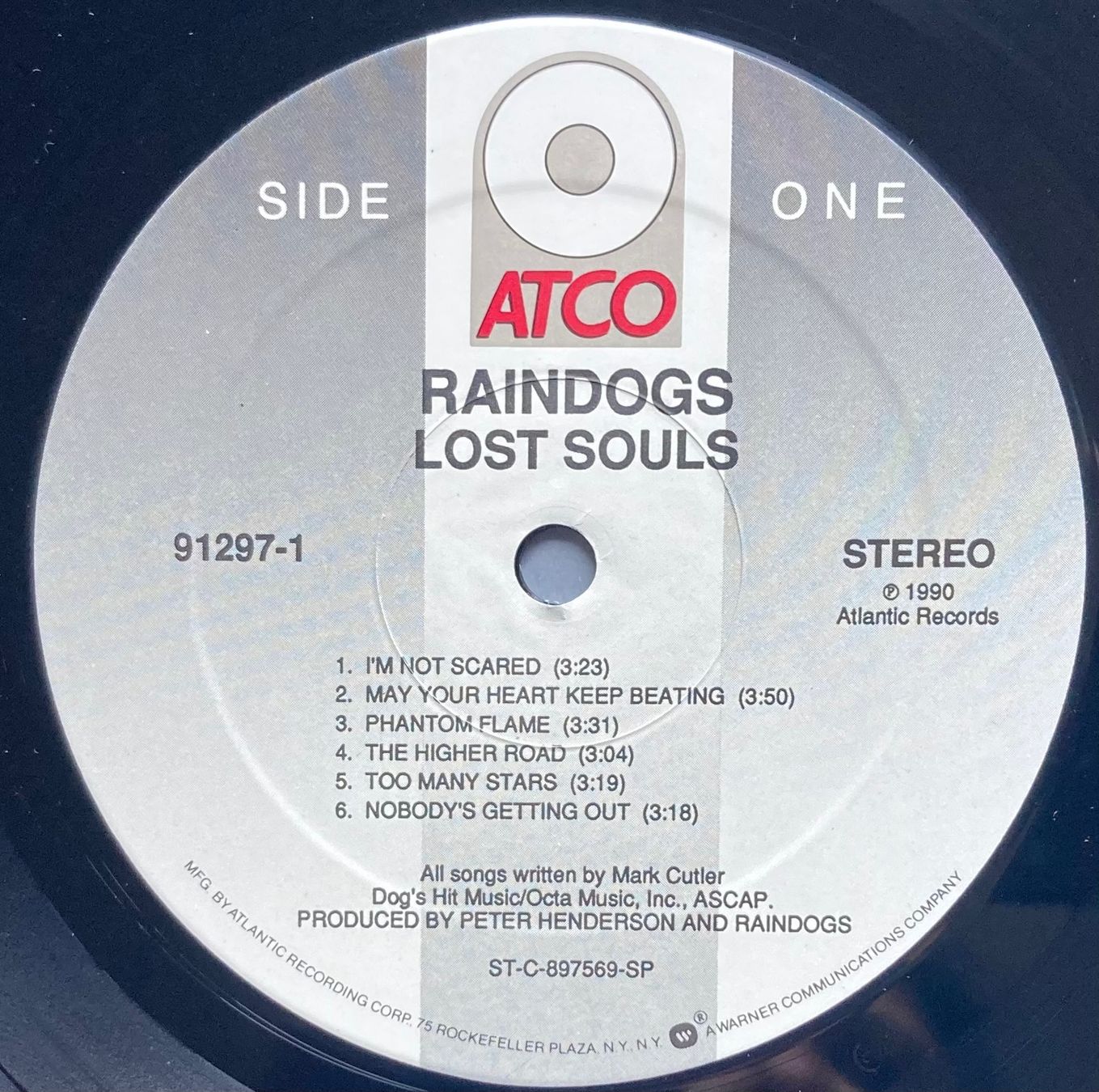 Dischi in vinile: RAINDOGS - LOST SOULS – Usato da Poliez-Pittet venduto da Newtown-Records 3