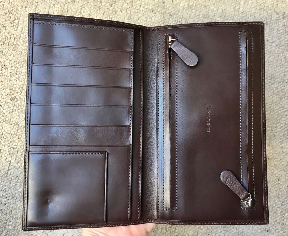 Portefeuille Et Flacon En Cuir Robert Graham - Noir - Neuf Avec étiquettes - Ensemble élégant Homme