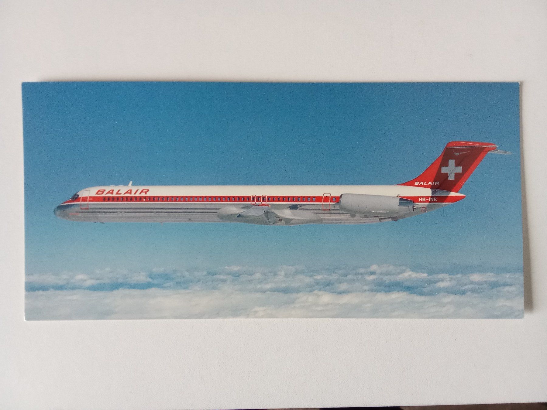 Cartoline postali: Aviatik Ansichtskarte Balair MD-82 – Nuovo (secondo la descrizione) da Bilten venduto da Bora3