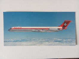 Aviatik Ansichtskarte Balair MD-82