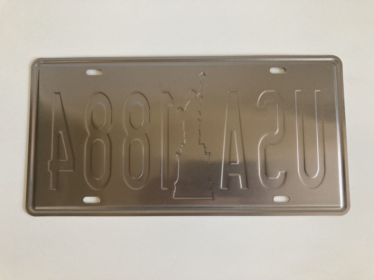 Insegne: Blechschild Statue Of Liberty - Neu – Nuovo (secondo la descrizione) da Zwingen venduto da Kult2000 1
