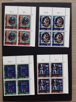 1970 Satz Pro Patria 4er Block Ersttagsstempel  FDC ET