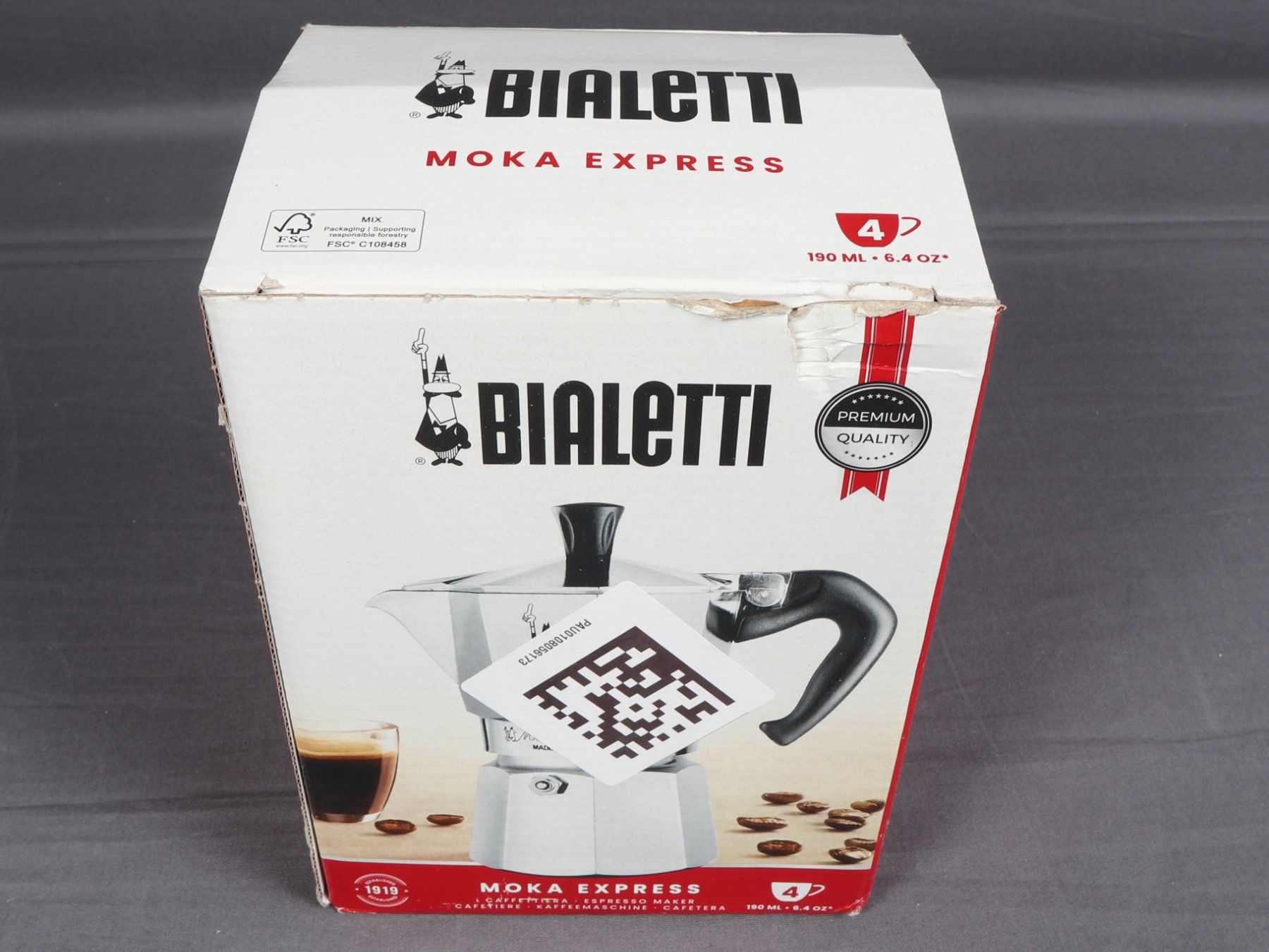 Bialetti Macchine per caffè & Macchine per espresso: BIALETTI Moka Express 190ml – Nuovo (secondo la descrizione) da Steinen venduto da Restwert_Steinen 9
