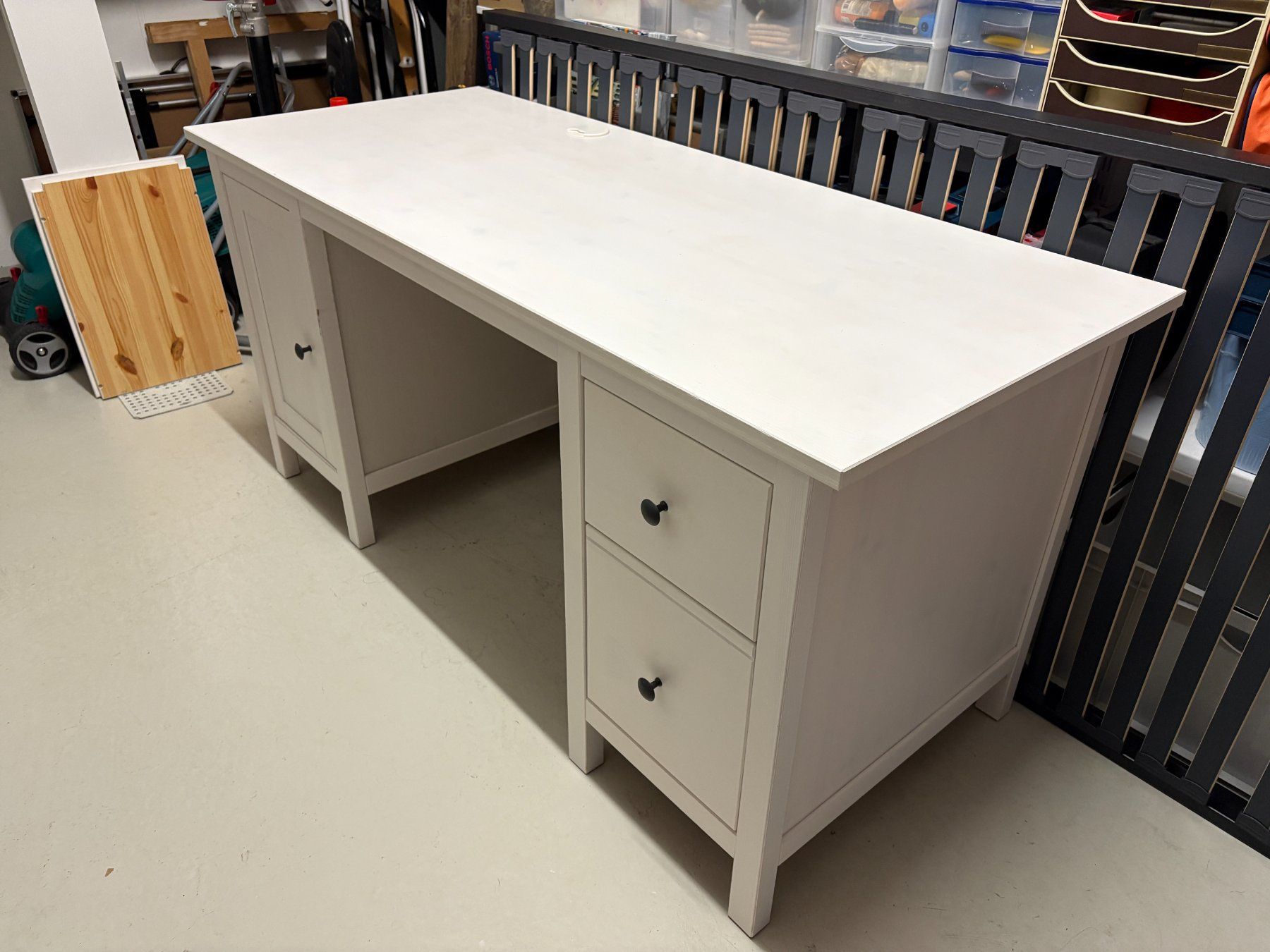 Ikea Scrivanie: Schreibtisch weiss IKEA HEMNES – Usato da Oetwil am See venduto da Fastclicker