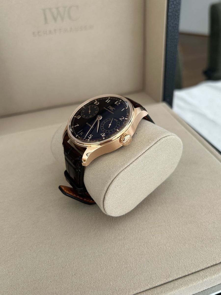 IWC Uhren: IWC Portugieser Automatic 42 / Obsidian – Neu (gemäss Beschreibung) aus Zürich von adamriese81 1