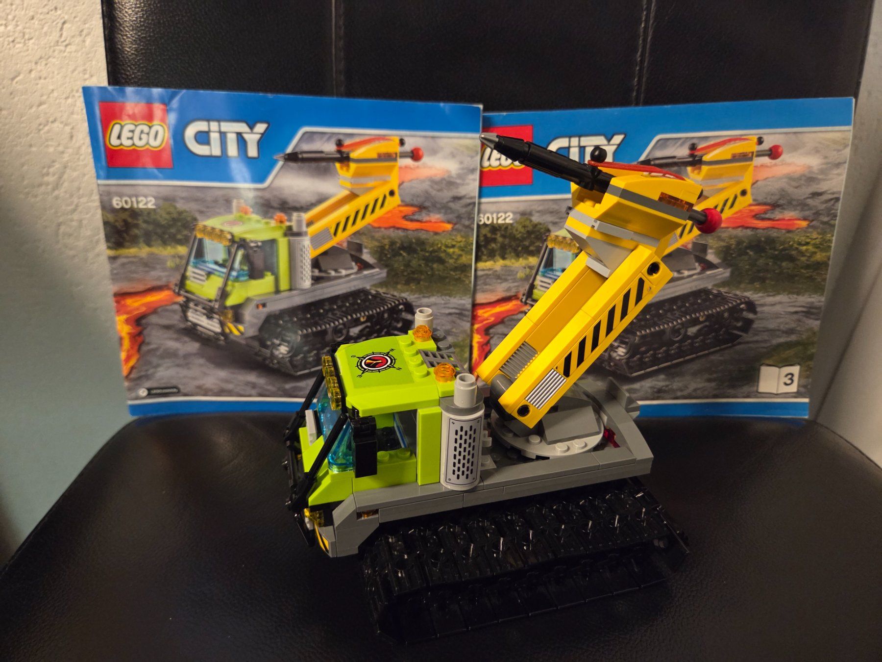 Lego Giocattoli: Lego City 60122 Vulkan-Raupe – Usato da Ringgenberg BE venduto da jen_85 3