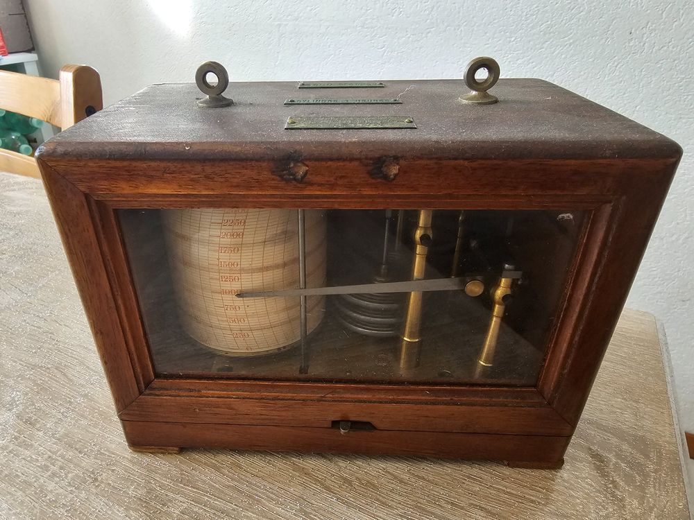Ancien Barographe Richard Frères • EUR 750,00 - FR
