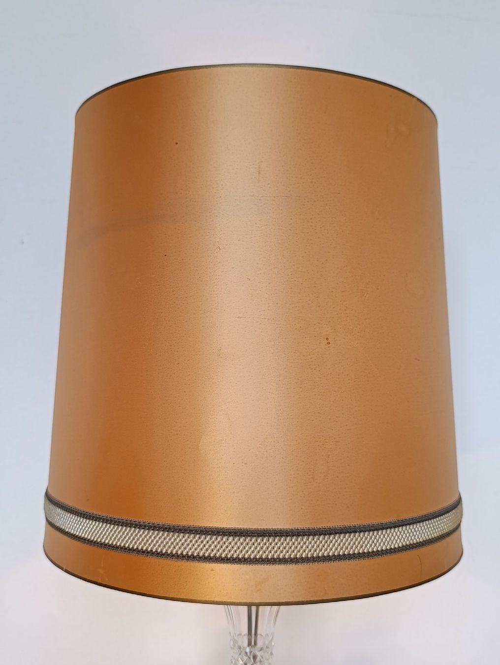Baccarat Lampade: Antike Baccarat Glas Lampe mit Messingdetails – Usato da Herisau venduto da Tosam_WinWin 7