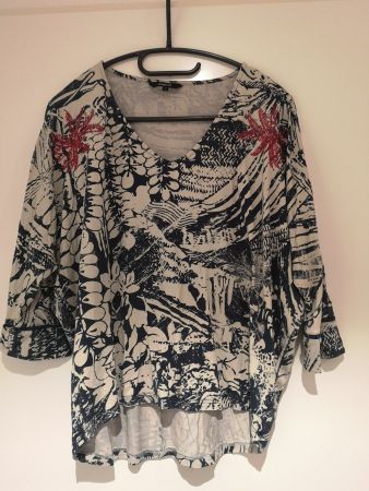 Originelles Desigual 3/4 Shirt dunkelblau