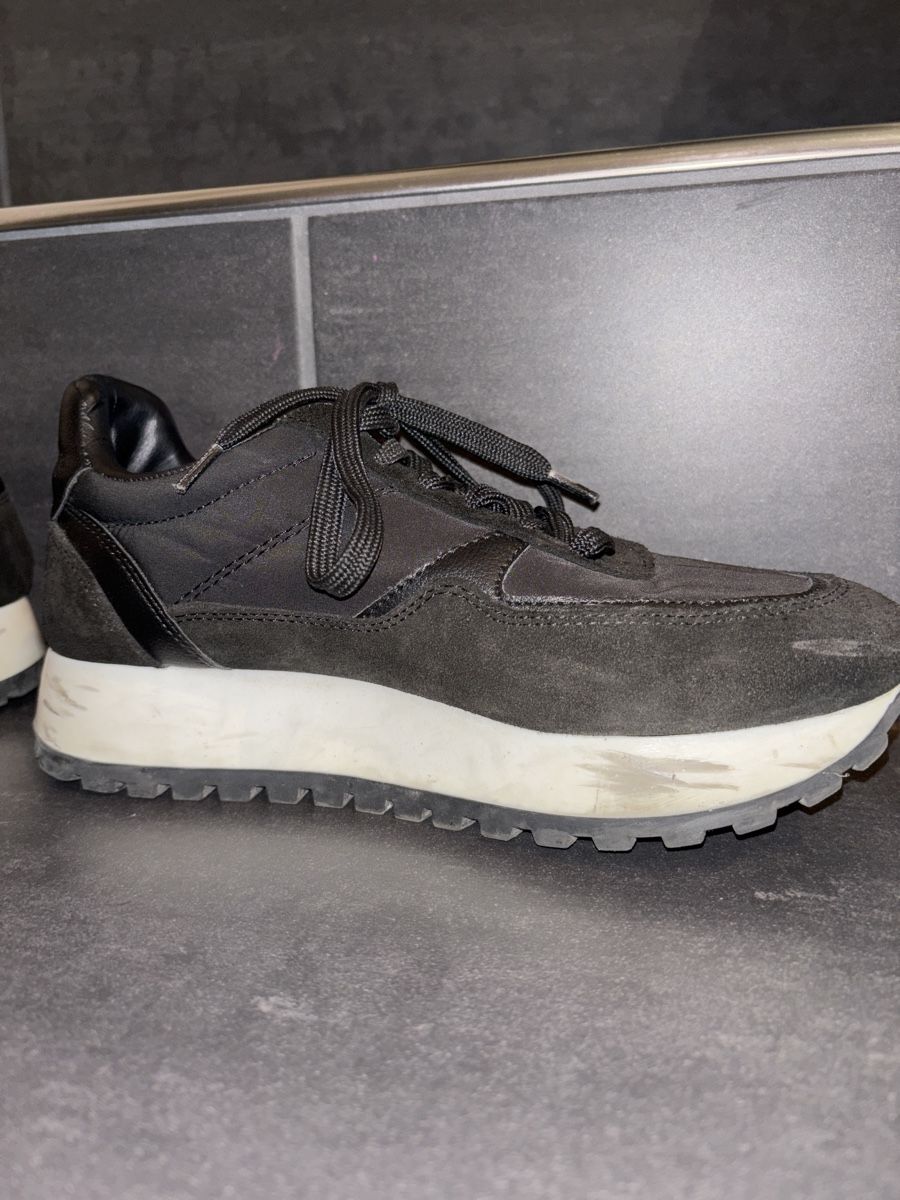 Zara Herrenschuhe: Schwarze Sneakers, Grösse 38 – Gebraucht aus Wabern von est_jw6s 3
