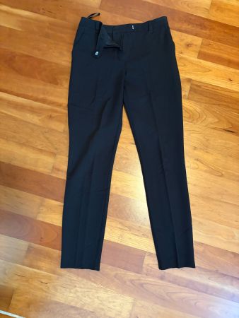 Topshop Damen Stoffhose schwarz Gr. 38 – elegant & business