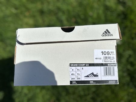 Adidas Grand Court 2.0 Herren Sneaker, Grösse 41 1/3, Neu im