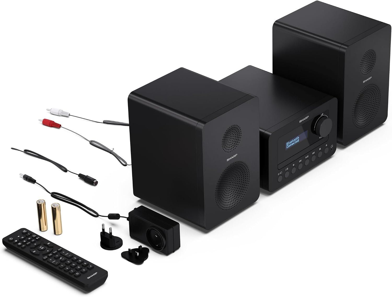 Audio- & Mediensysteme: Stereoanlage DAB+ Bluetooth CD MP3 USB 40 W Schwarz – Neu und originalverpackt aus Schaffhausen von che_p9xl 4