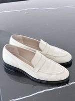Stuart Weitzman Leder Loafers Grösse 41