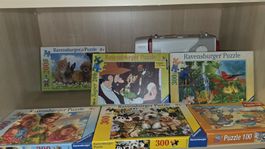 Ravensburger Puzzle Konvolut 6 Stueck 100-300 Teile 
