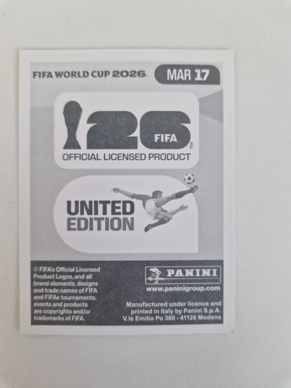 Panini Carte collezionabili: Panini Sticker MAR17 – Nuovo (secondo la descrizione) da Stüsslingen venduto da white_angel86 1