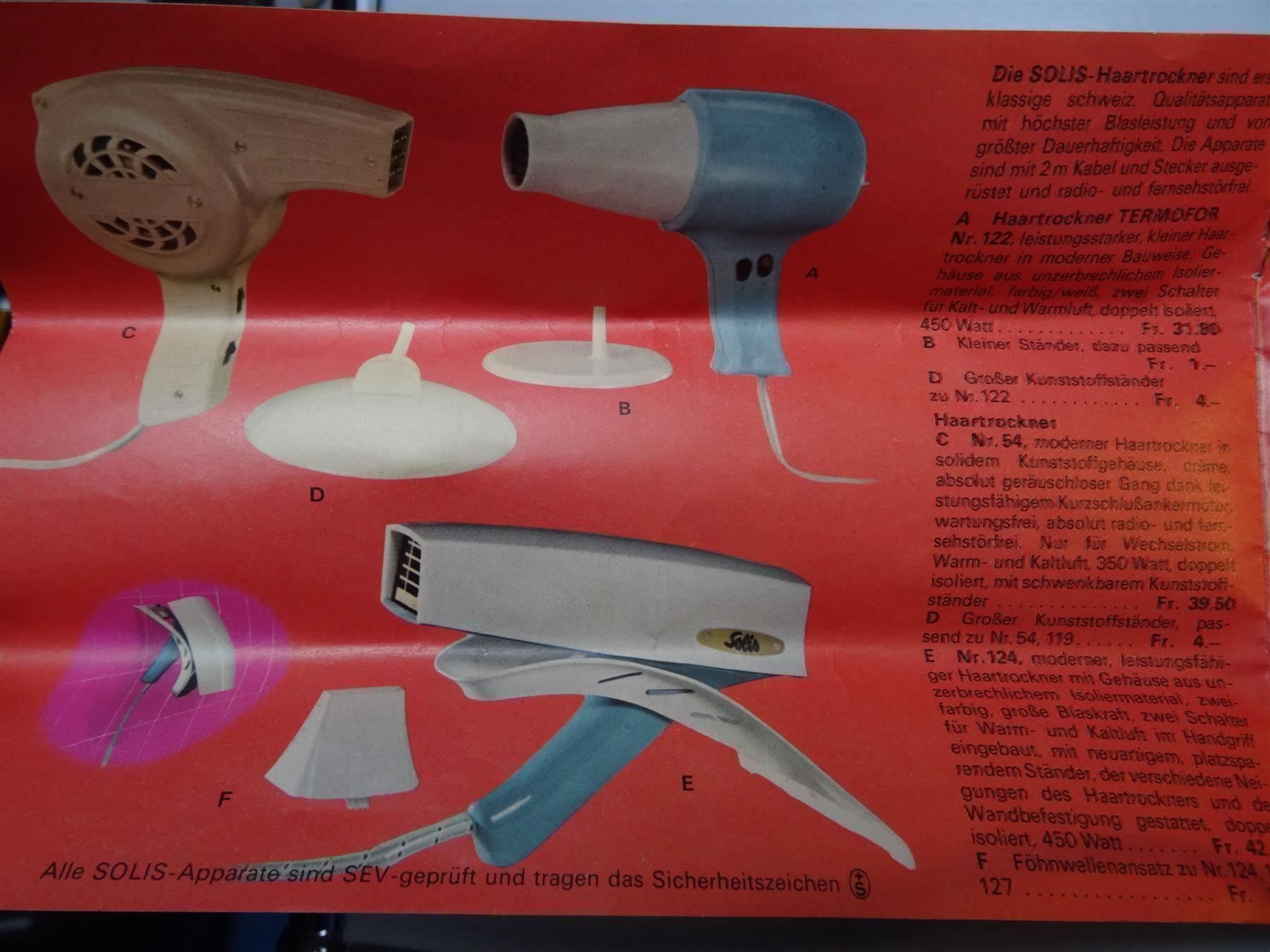 Solis Piastre & Arricciacapelli: SOLIS Ondulierschere (Lockenstab)+Prosp. – Usato da Lupfig venduto da Jolly63 5