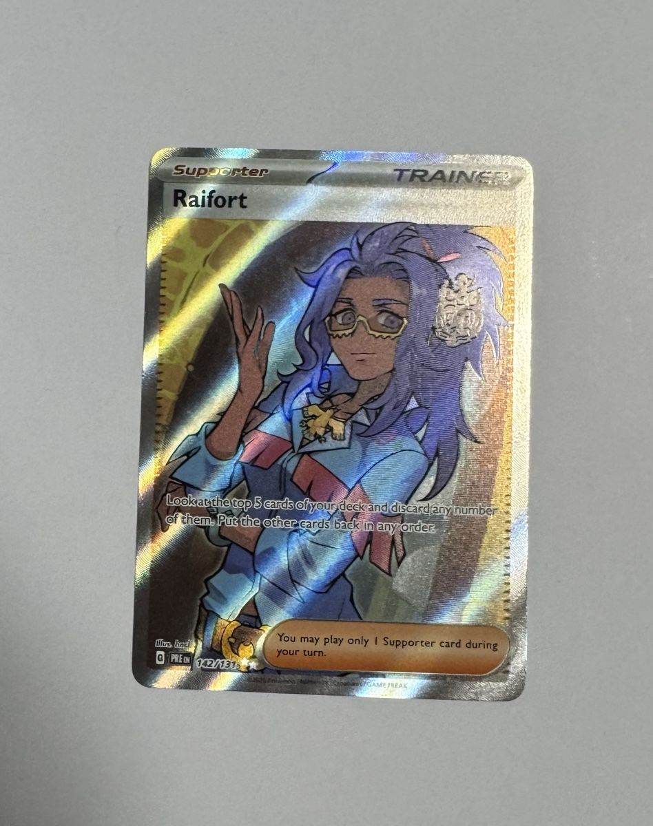 Pokémon Carte collezionabili: Raifort (PRE 142) / Prismatic Evolutions – Nuovo (secondo la descrizione) da Niederhasli venduto da tcgpoint