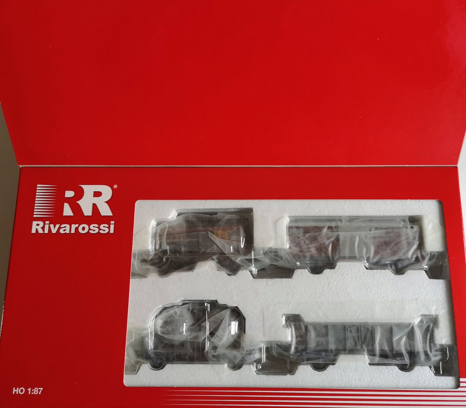 Rivarossi Modellini di ferrovie: Rivarossi Freight Set 125 Jahre Gotthard 4-unit set H0 – Nuovo (secondo la descrizione) da Rheinfelden venduto da Goggo5 7