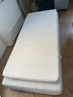 Matraze 90 x 200 cm, inkl. Auflagematraze in Memory-Foam