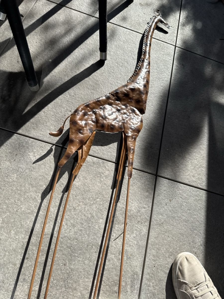 Tutte le decorazioni: riesige Metall Deko Figur, H 119 cm – Usato da Amriswil venduto da used2use 3