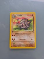 Pokémon Karte: Georok – Fossil Set (37/62) – 1. Edition DE