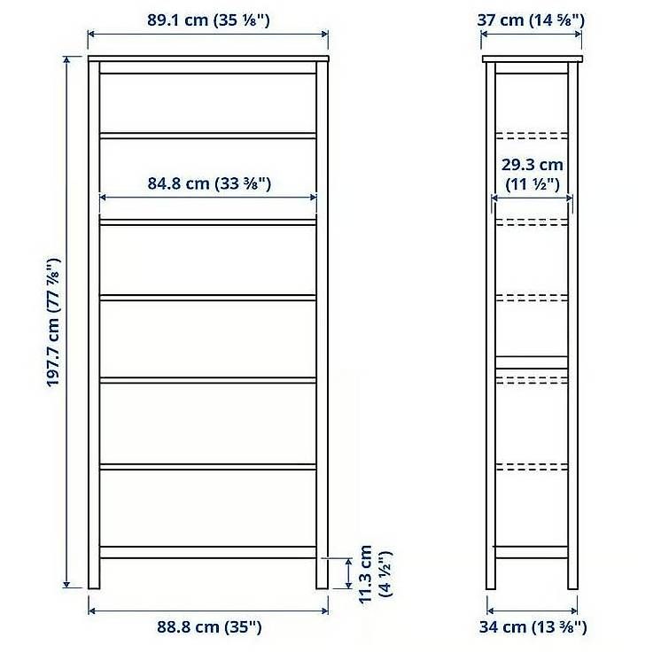 Regale: IKEA HEMNES Bücherregal – Gebraucht aus Berschis von Michael899 2