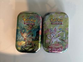 2x Pokémon Prismatische Entwicklungen Mini Tin – Deutsch
