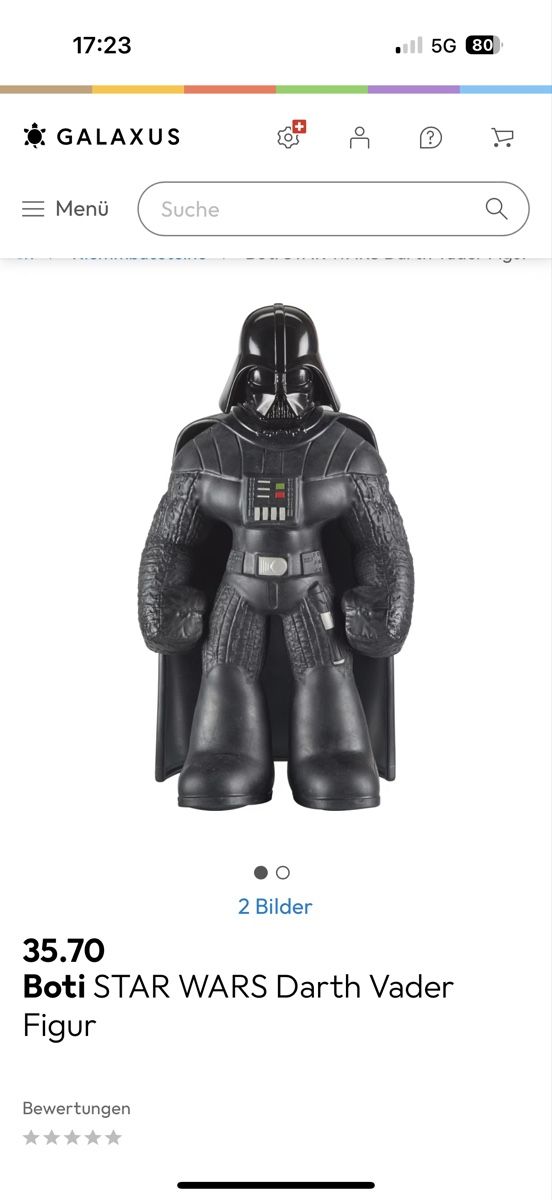 Giocattoli: Star Wars Boti Stretch Darth Vader, super Zustand! – Usato da arbon venduto da auri4 5