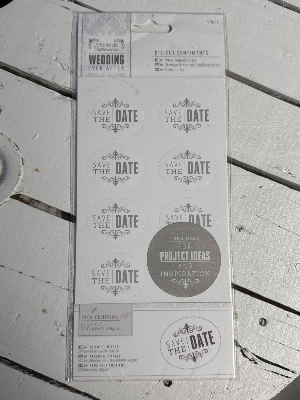 Papier: Papermania / Die-Cut "Save the Date" / P – Neuf avec emballage d'origine à Neukirch (Egnach) par muolen