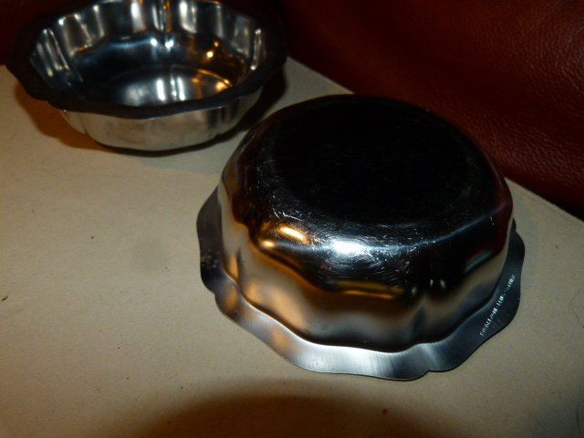Teglie da forno: 2 Puddingformen Inox, France – Usato da Nunningen venduto da Ave51 2