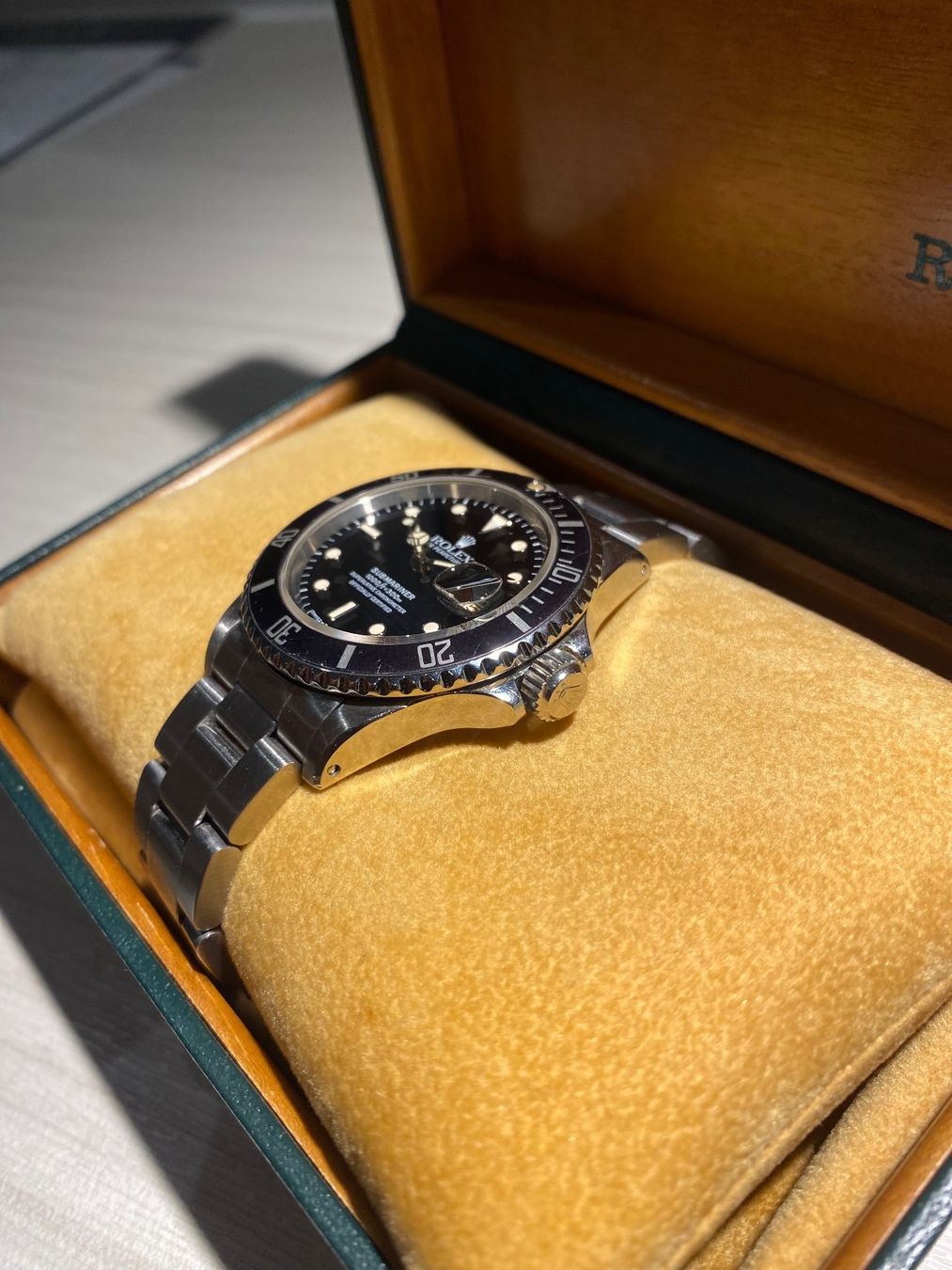 Rolex Uhren: Rolex Submariner Date  réf. 16800 von 1980 🚨ab 1.- 🚨 – Gebraucht aus Orbe von  1