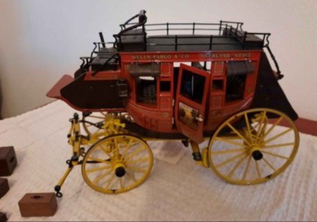 Franklin Mint Kit di modellismo & Modellini statici: Diligence Weles Fargo & Compagny – Usato da Clarens venduto da lucdubois 1